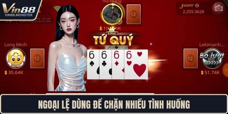 Ngoại lệ dùng để chặn nhiều tình huống